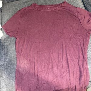 Burgundy T-shirt